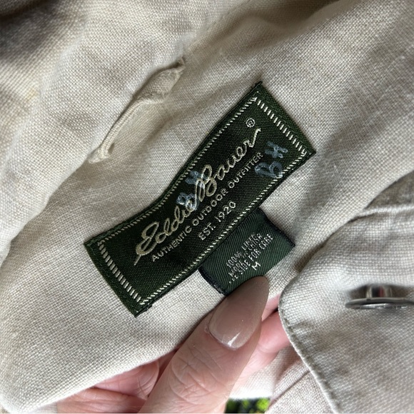 Eggshell white button jacket - Picture 2 of 2